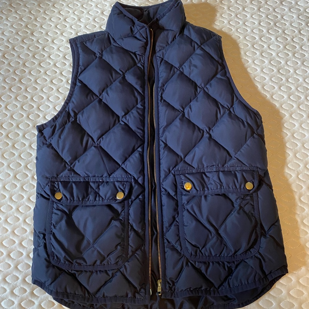 J Crew down vest